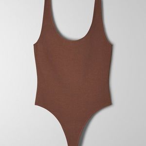 Aritzia Brown Bodysuit size Medium